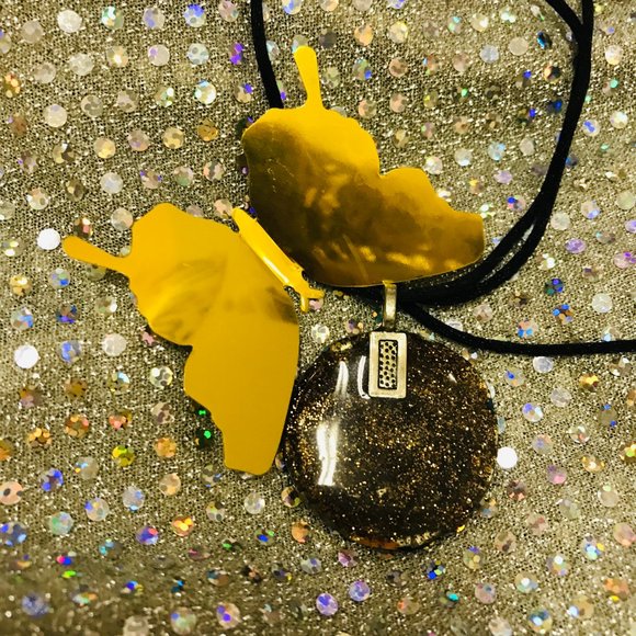 Reversible Unique Rare Vintage Handmade Necklace - Picture 2 of 12